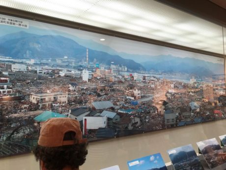 岩手県大船渡市の被災地