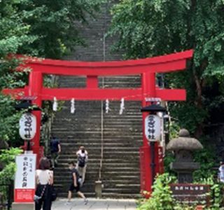 愛宕山　参道は「出世の石段」と呼ばれています