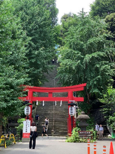 愛宕山 参道は「出世の石段」と呼ばれています