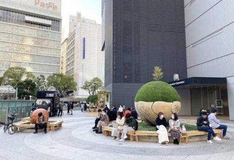 公開空地を活用した「居心地のいい空間」を創出 （名古屋駅周辺）