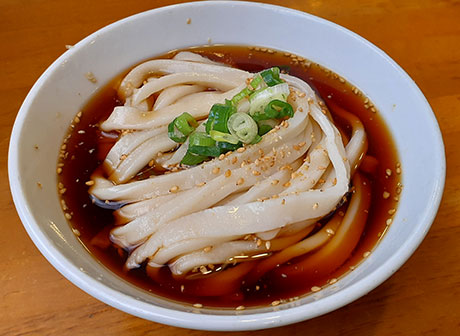 ころうどん(冷たいうどん)
