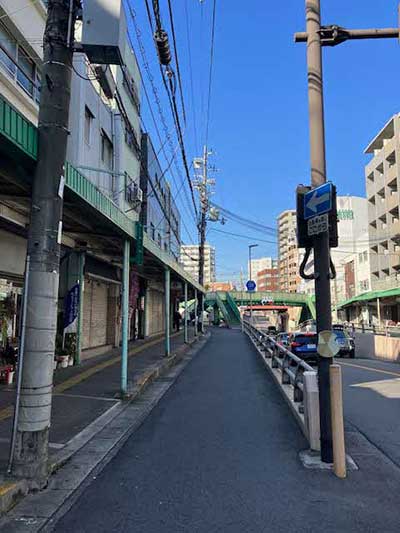 普段の道路空間の様子