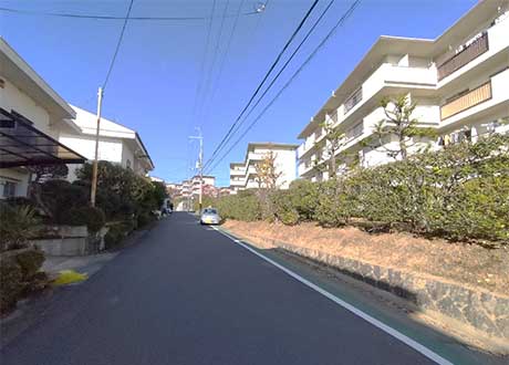 円明寺ヶ丘団地の風景