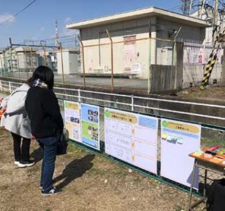 3月のイベントでお披露目した広場のコンセプトを具体化していきます