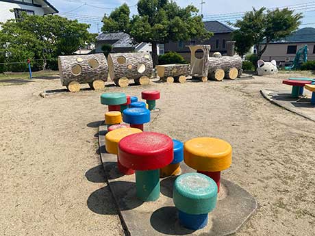 川西市多田グリーンハイツの公園(汽車公園)