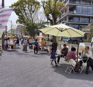 「おにクル」周辺で生まれる「人の活動の景」