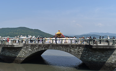 和歌祭の渡御行列